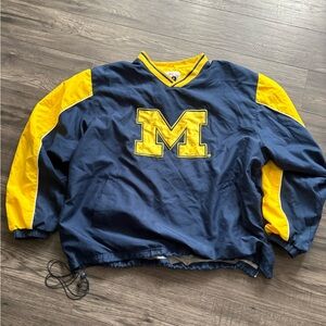 Michigan Wolverines Pullover Windbreaker
